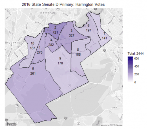 Jay Fundling Milton Elections map