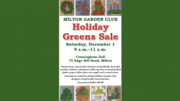 Milton Garden Club's Holiday Greens Sale