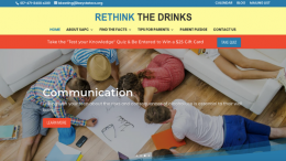 Rethink the Drinks website