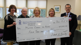 Beth Israel donates $4,000 to Milton Council on Aging