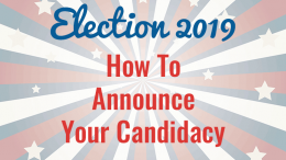 Election 2019: How to Announce your candidacy