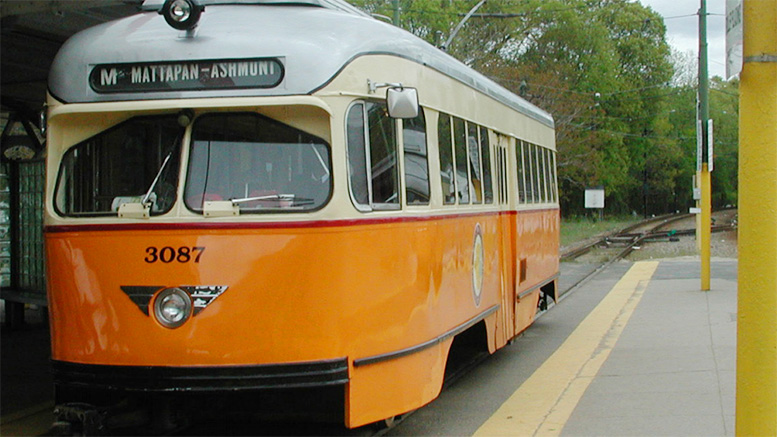 Mattapan high speed trolley