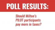 POLL? Should Milton's PILOT participants pay more in taxes?