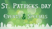 St. Patrick's Day events & specials listings for Milton Neighbors