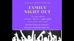Milton students invited to Laser Quest Family Night Out by Tucker PTO, Mar. 11