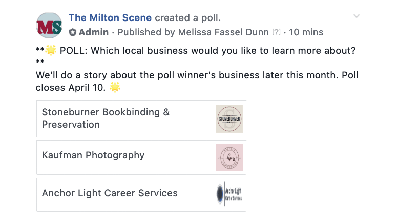 April business poll