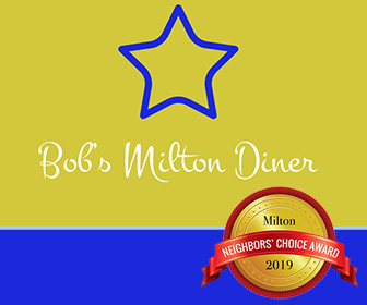 Bob's Milton Diner sample sidebar ad - mnchoice Milton Neighbors Choice Awards