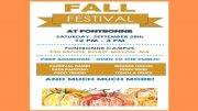 2019 Fontbonne Fall Festival flyer template.