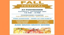 2019 Fontbonne Fall Festival flyer template.