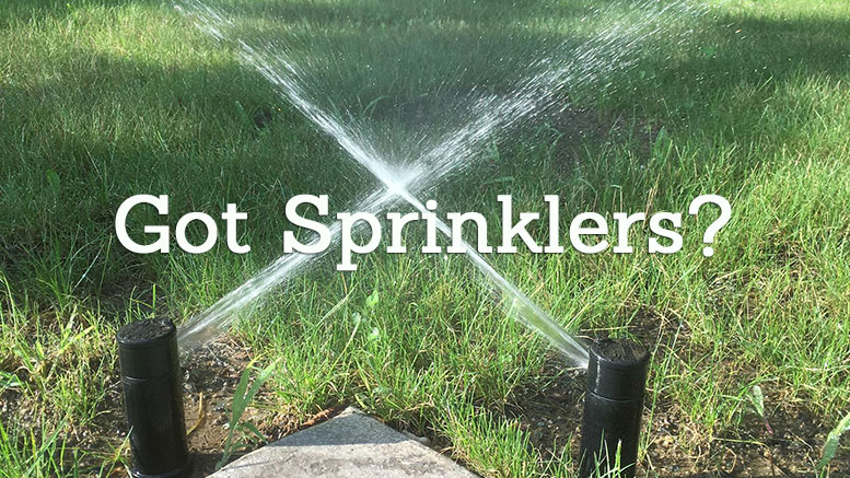 Water Sprinkler System Installation