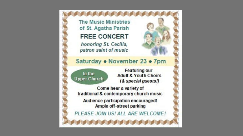 St. Agatha Parish Concert