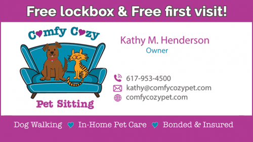 Comfy Cozy Pet free lockbox special