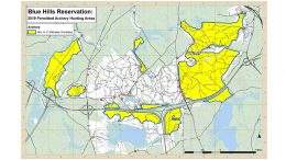 Permitted archery deer hunt in the Blue Hills Reservation now through Nov. 27