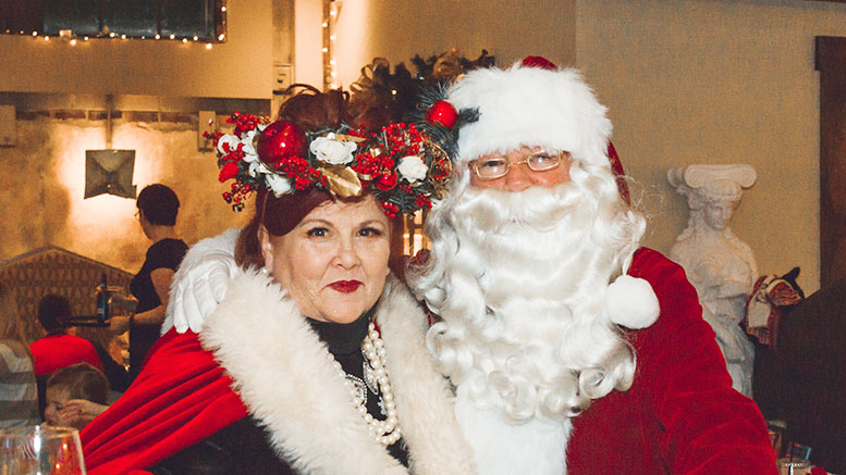 Santa and Mrs Claus