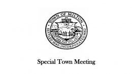 Special Town Meeting