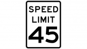 speed limit sign