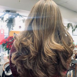 Gervasi & Co hair pic - honey long brown waves