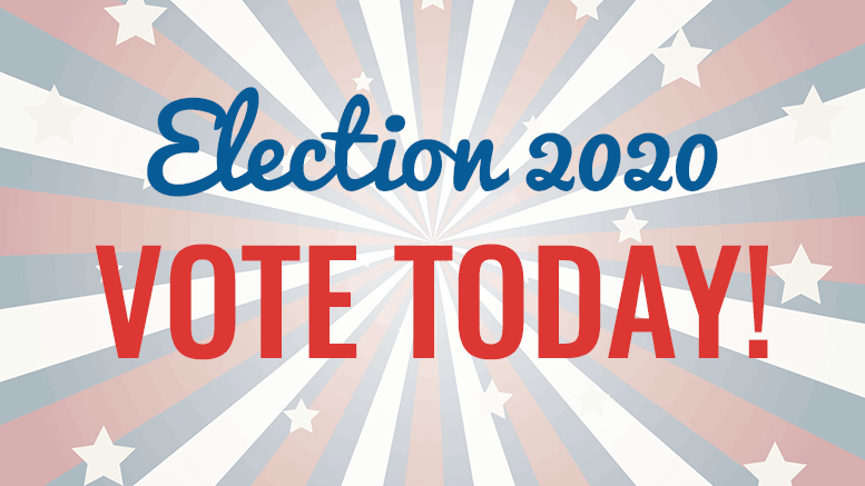 Election 2020 - vote today!