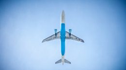 airplane in sky