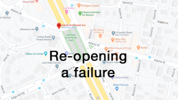 re opening a failure