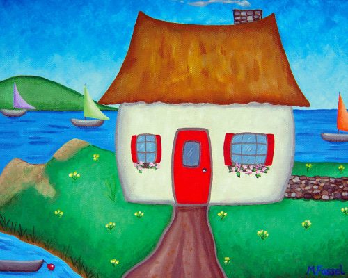 Melissa Fassel Dunn: Irish cottage