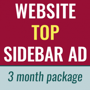 website top sidebar ad