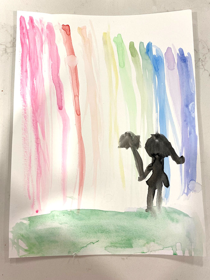 Raining Rainbows art - Charlotte Vaughan (8)