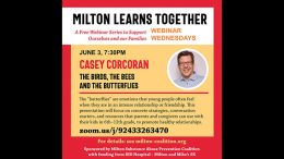 MSAPC presents: The Birds, the Bees and the Butterflies - casey corcoran
