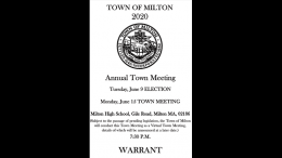 2020 Town Warrant