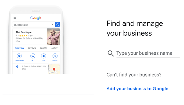 google manage my business