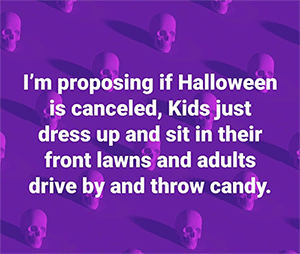 halloween proposal