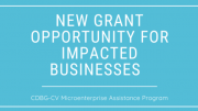 New grant opportunity for affected businesses. Applications are open for Milton CDBG-CV Microenterprise Assistance Program from September 4th- September 25th.