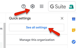 gmail filtering settings