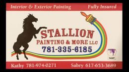 Stallion painting examples, milton ma