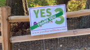 The Yes for Milton campaign thanks the voters of Milton for their support in adopting the Community Preservation Act (CPA) and erecting a fence.