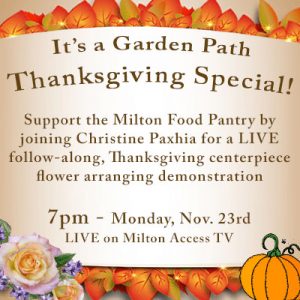 garden path special with Christina Paxhia