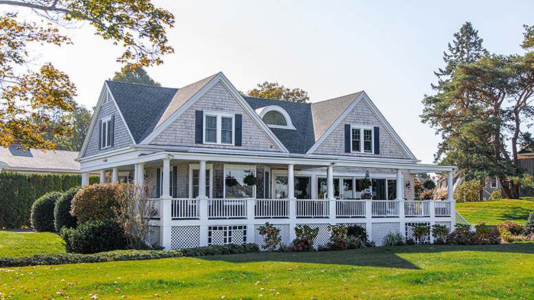 shingled house