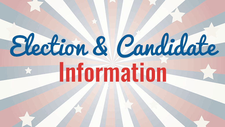 Election and candidate information