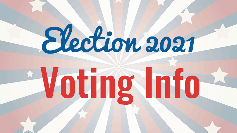 Election 2021 voting info