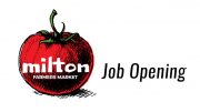 Job Posting: Milton Farmer's Market Manager