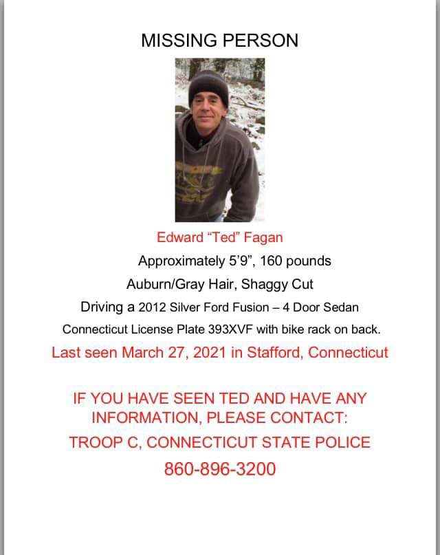 Ted Fagan missing