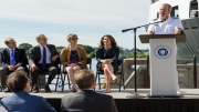 Massachusetts Maritime Academy, LT Governor Polito Welcome Home TS Kennedy Cadets and Crew