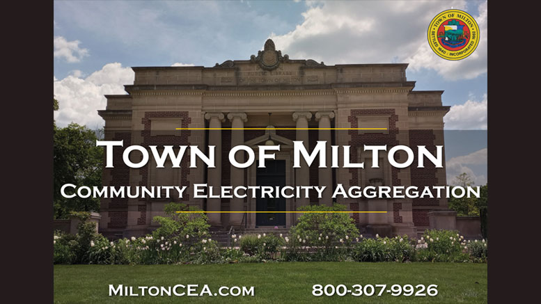 Milton Community Electricity Aggregation Program