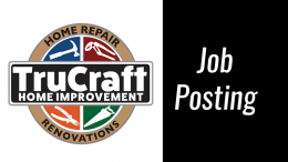 Job Posting: Trucraft seeking full time apprentice carpenter/laborer