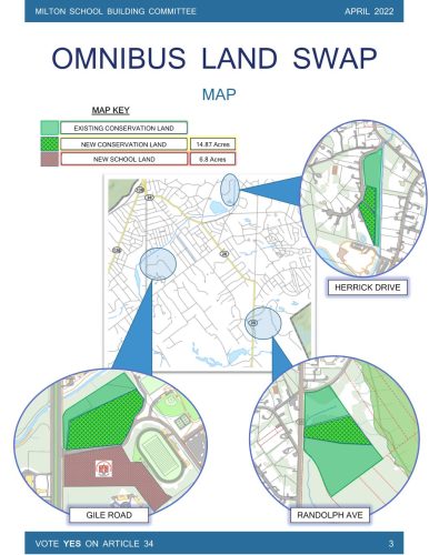 Milton School Building Committee map