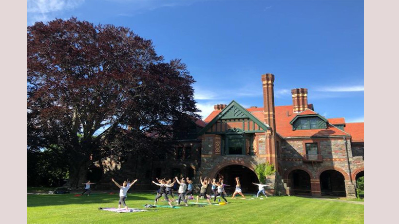 Outdoor Yoga and Meditation at the Eustis Estate