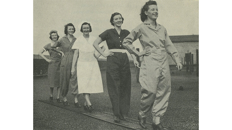 World War 2 Fashions. Photo Courtesy of the National WW2 Museum of New Orleans