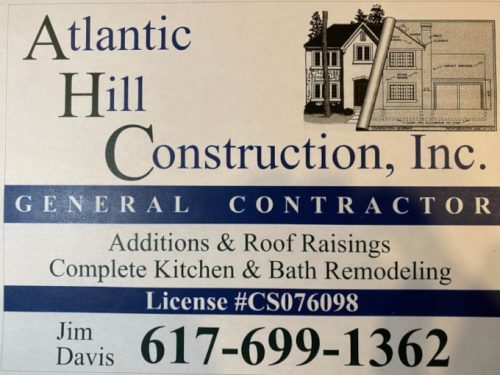 Atlantic Hill Construction for complete kitchen and bath remodeling