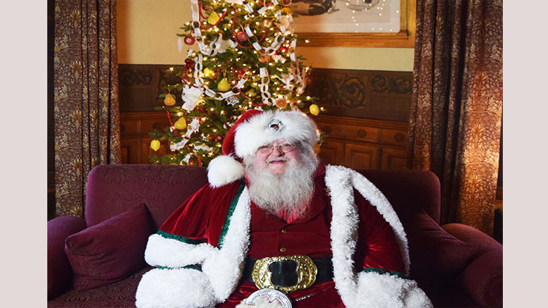 Santa at the Eustis Estate