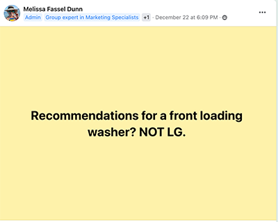 recommendations for a non-LG front loading washer